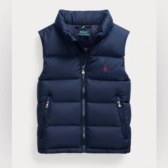 New Ripstop Down Vest Ralph Lauren - Picture 2 of 14